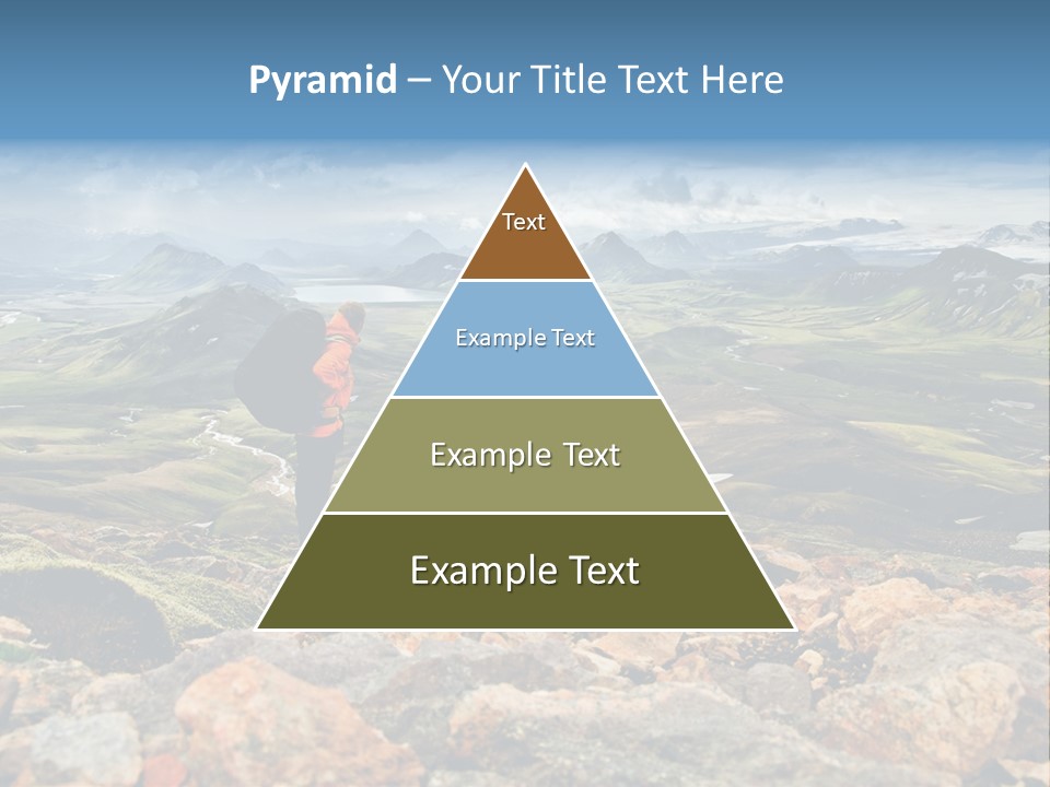 Long Heavy Green PowerPoint Template