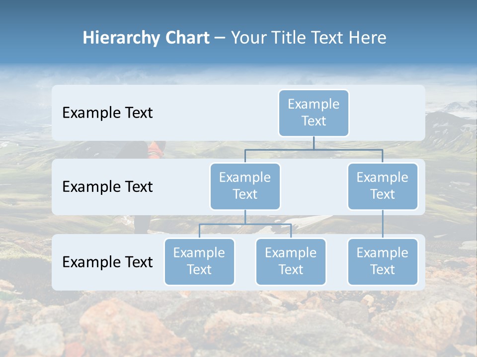 Long Heavy Green PowerPoint Template