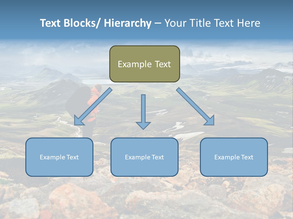 Long Heavy Green PowerPoint Template