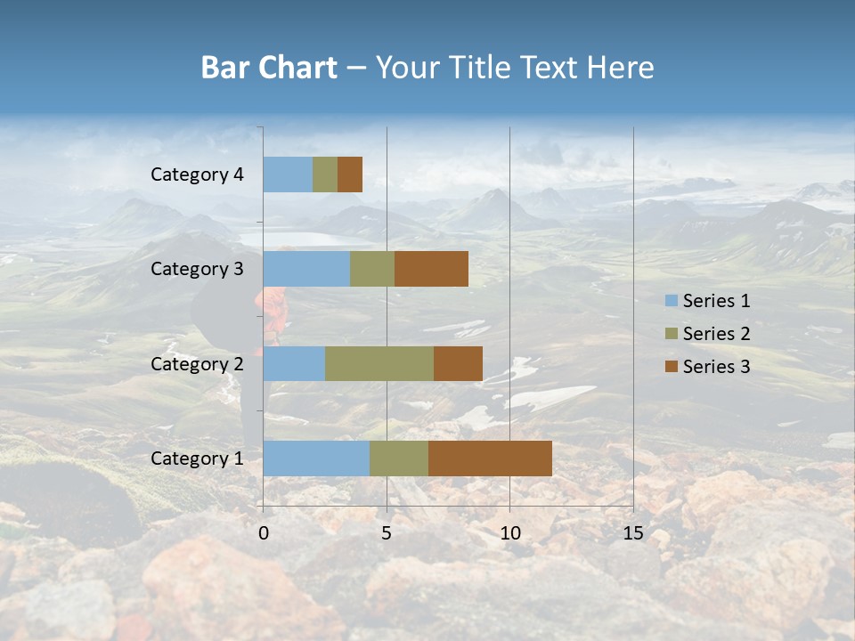Long Heavy Green PowerPoint Template