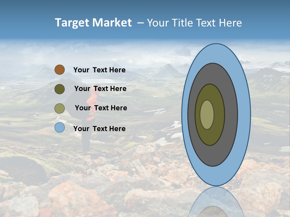 Long Heavy Green PowerPoint Template