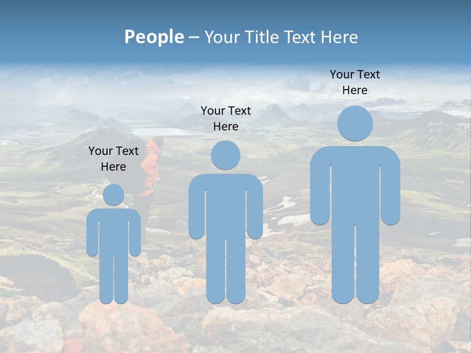 Long Heavy Green PowerPoint Template