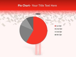 Currency Dollar Figure PowerPoint Template