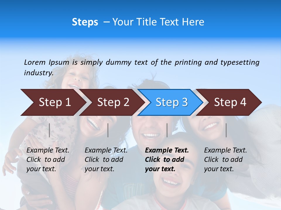 Happiness Joy Face PowerPoint Template