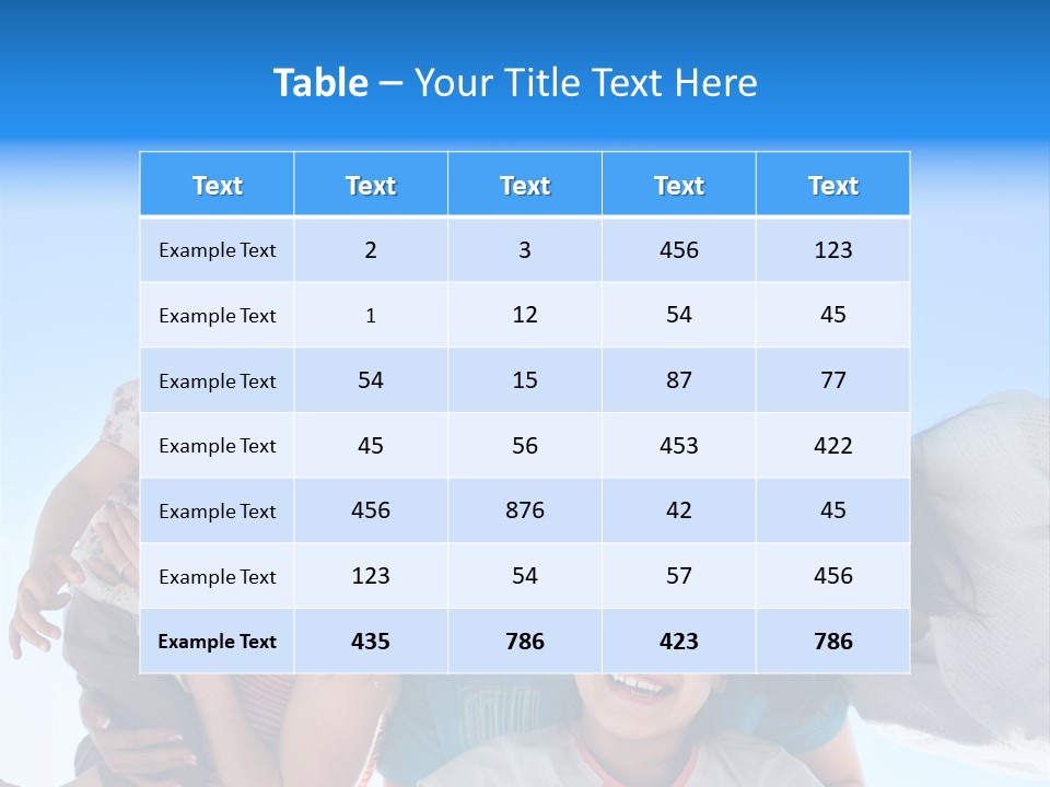 Happiness Joy Face PowerPoint Template
