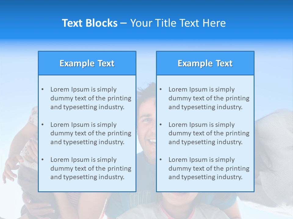 Happiness Joy Face PowerPoint Template