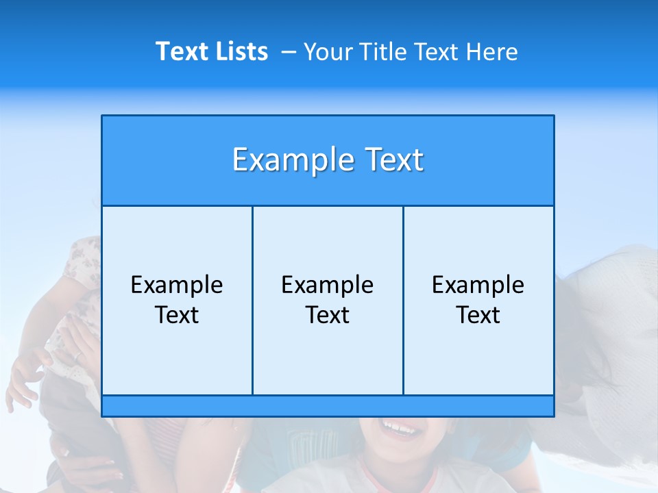 Happiness Joy Face PowerPoint Template