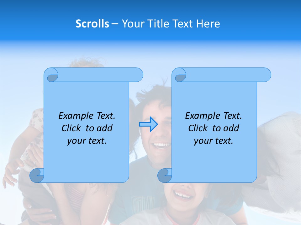 Happiness Joy Face PowerPoint Template