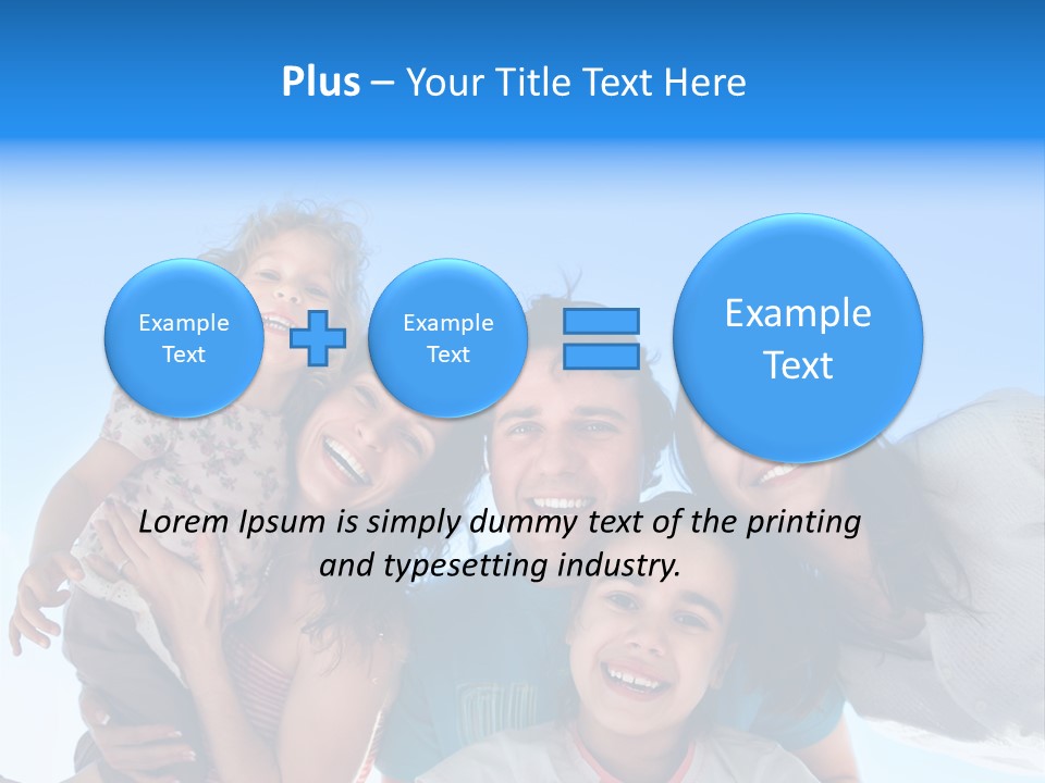 Happiness Joy Face PowerPoint Template