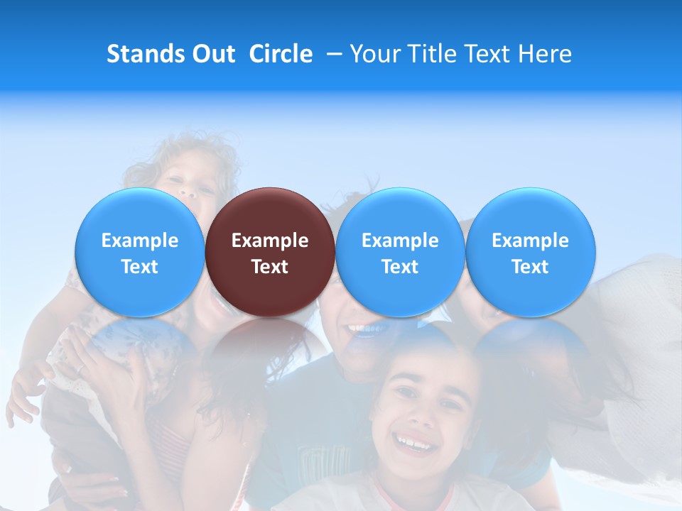 Happiness Joy Face PowerPoint Template