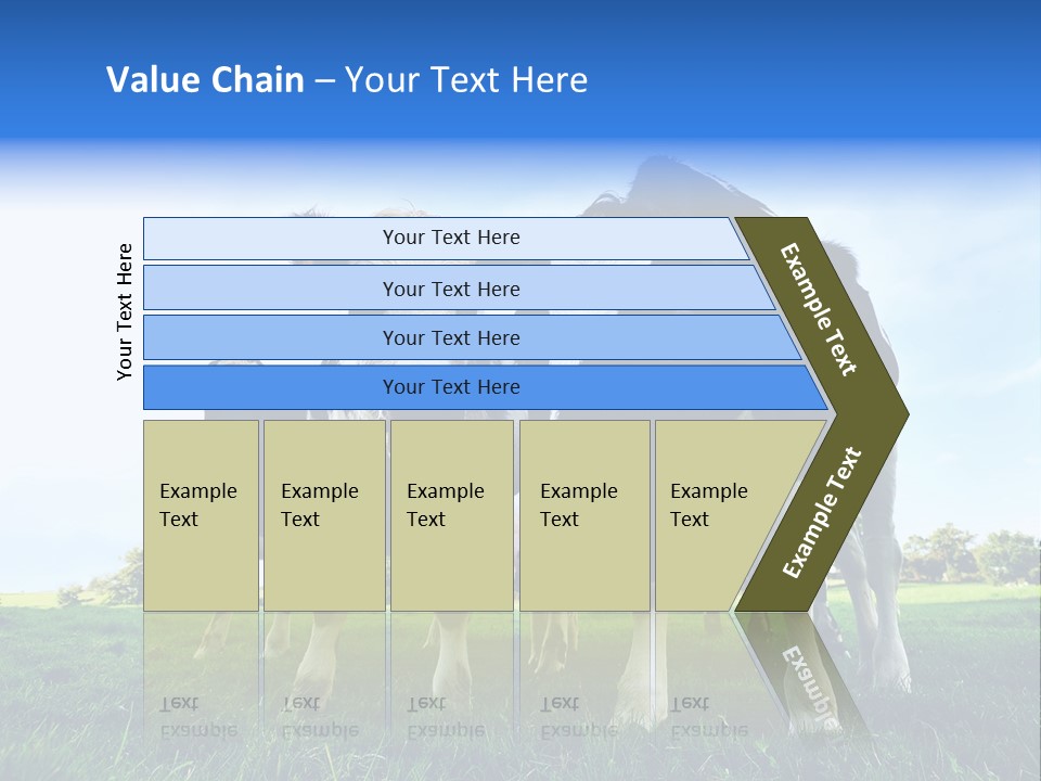 Morning Grass Outdoor PowerPoint Template
