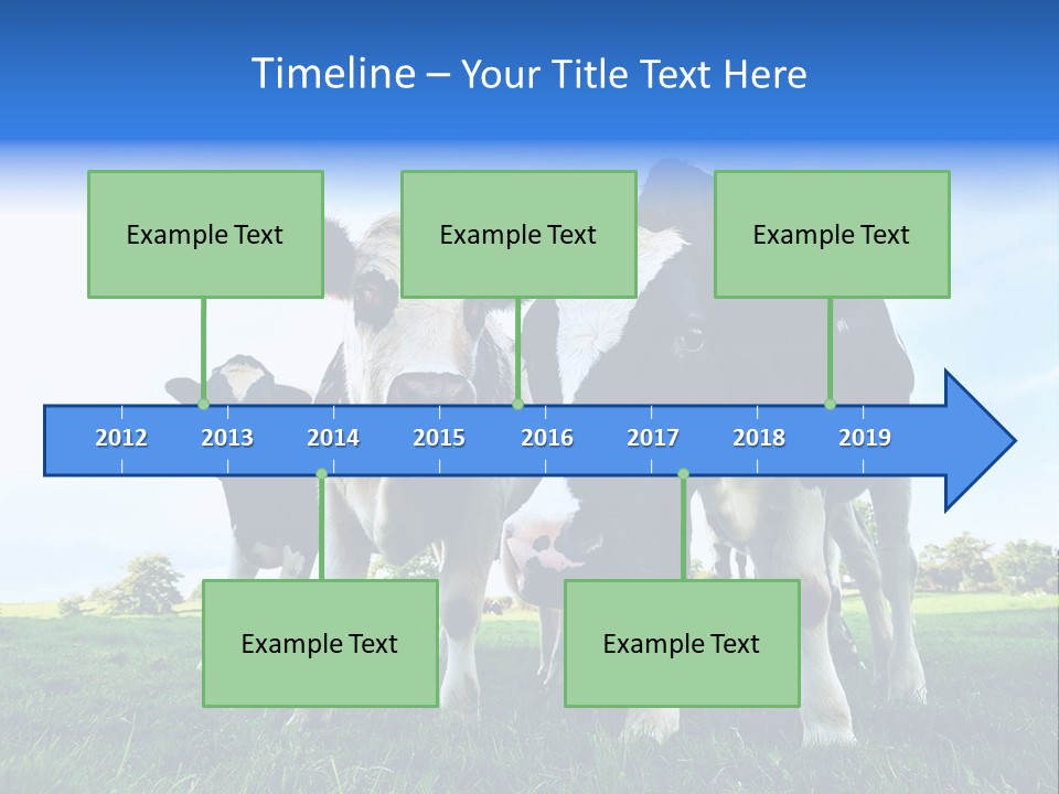 Morning Grass Outdoor PowerPoint Template