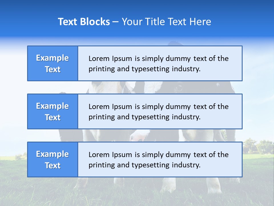 Morning Grass Outdoor PowerPoint Template