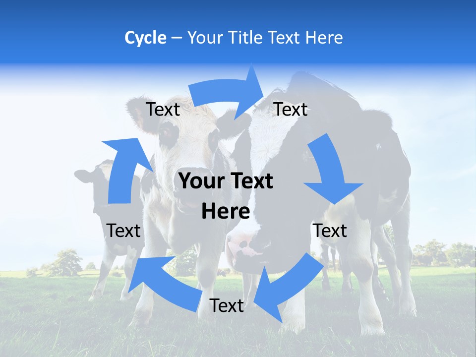 Morning Grass Outdoor PowerPoint Template