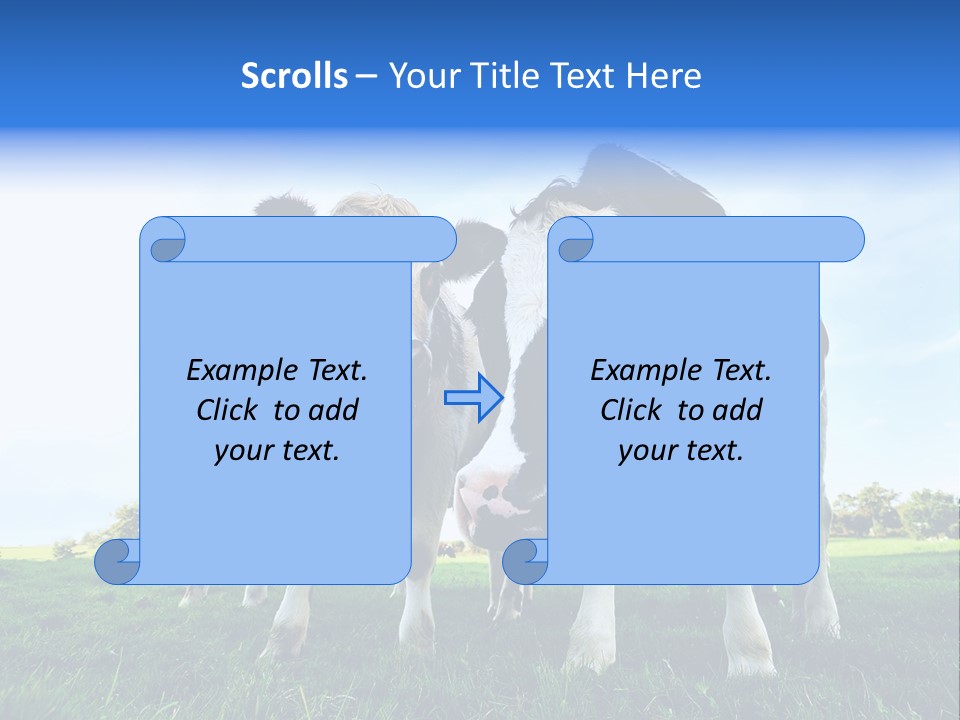 Morning Grass Outdoor PowerPoint Template