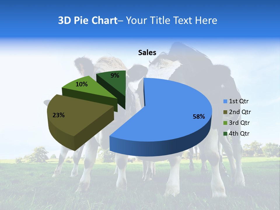 Morning Grass Outdoor PowerPoint Template