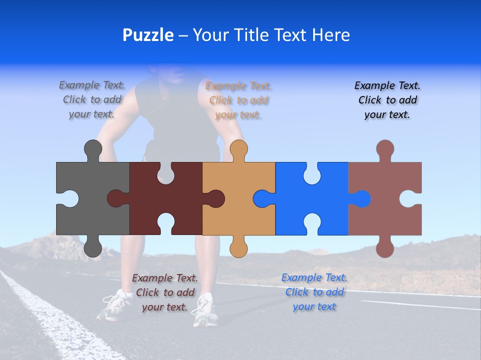 Healthy Outside Breath PowerPoint Template