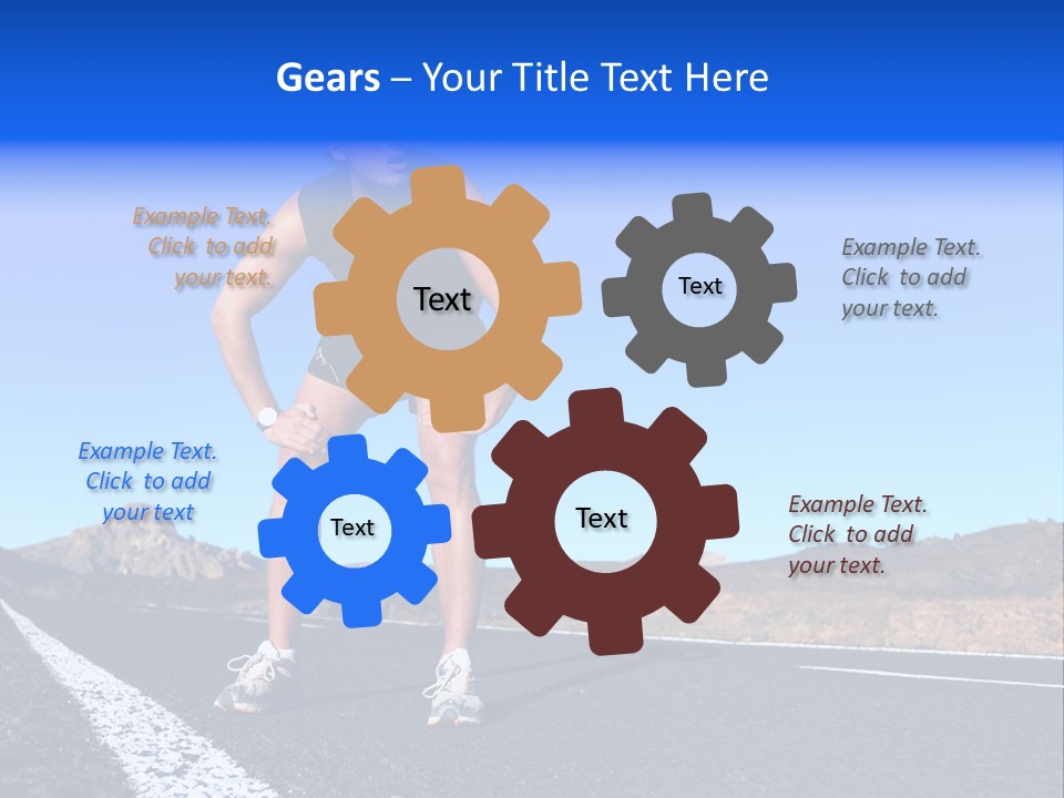 Healthy Outside Breath PowerPoint Template