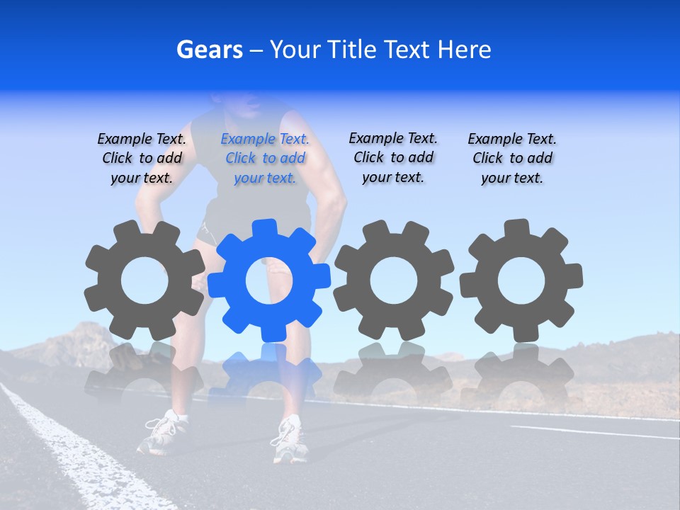 Healthy Outside Breath PowerPoint Template