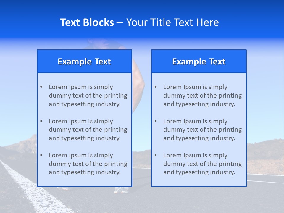 Healthy Outside Breath PowerPoint Template