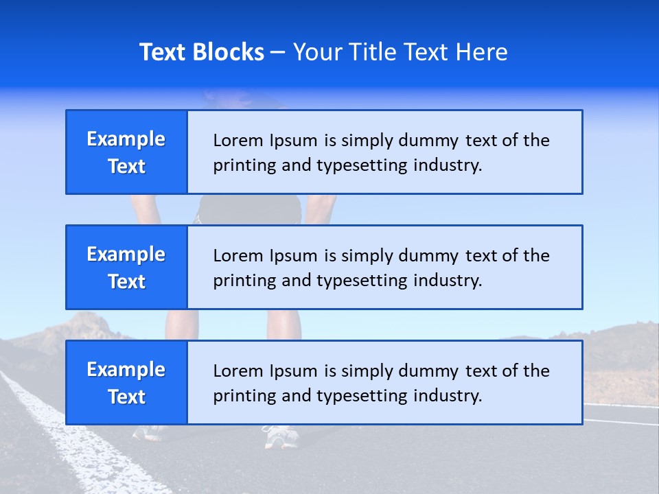 Healthy Outside Breath PowerPoint Template
