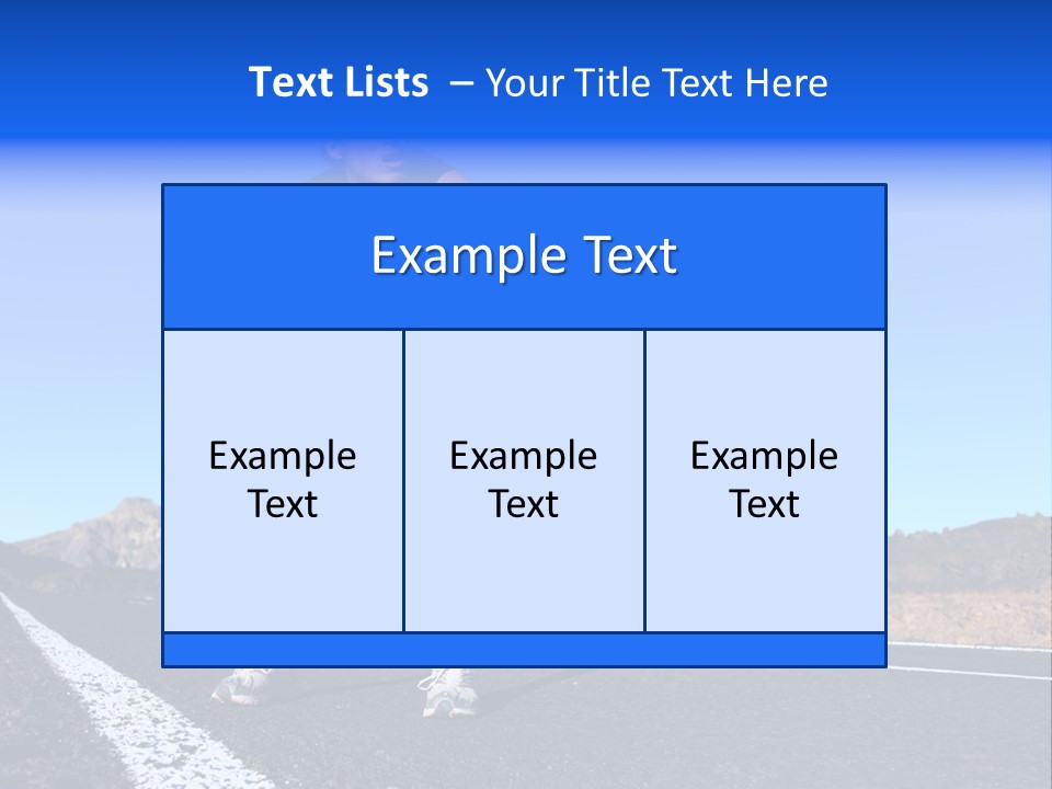 Healthy Outside Breath PowerPoint Template