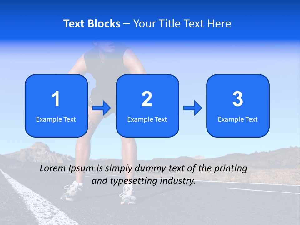 Healthy Outside Breath PowerPoint Template