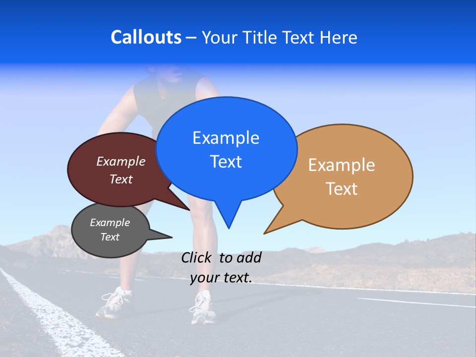 Healthy Outside Breath PowerPoint Template