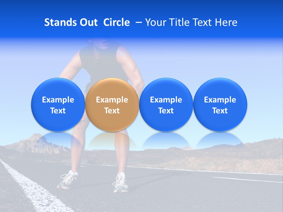 Healthy Outside Breath PowerPoint Template