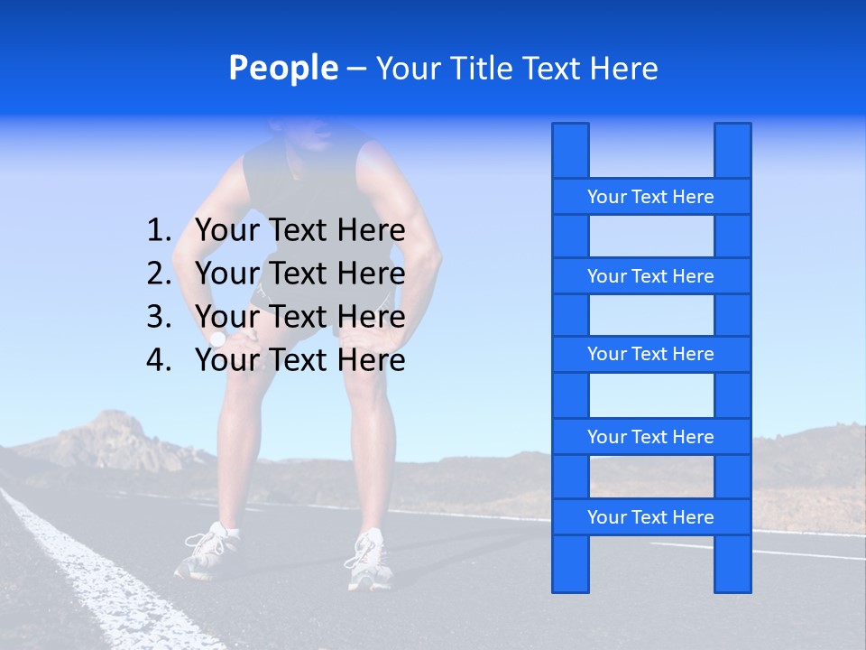 Healthy Outside Breath PowerPoint Template