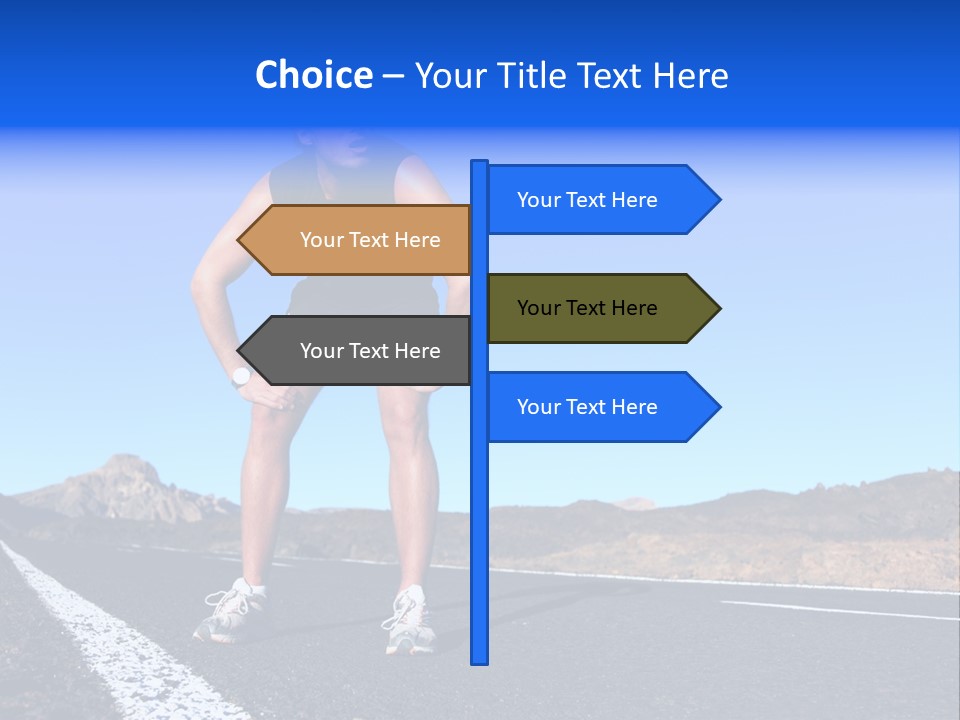 Healthy Outside Breath PowerPoint Template