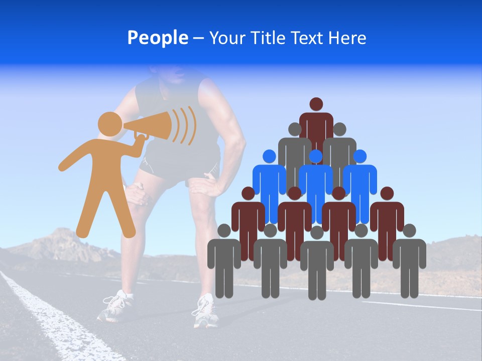 Healthy Outside Breath PowerPoint Template