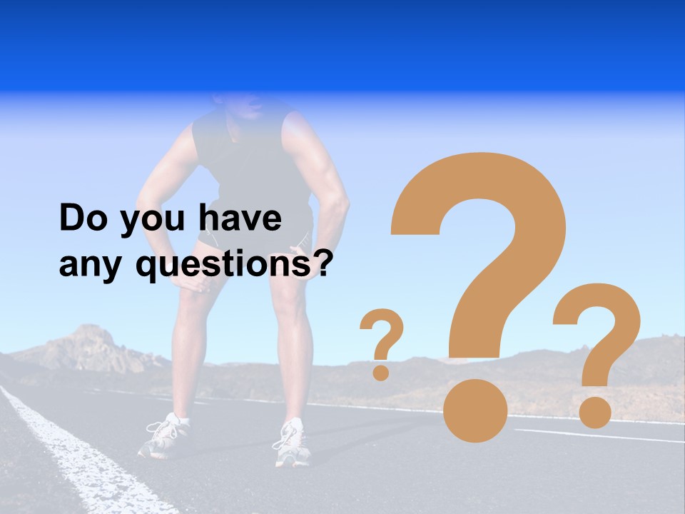 Healthy Outside Breath PowerPoint Template