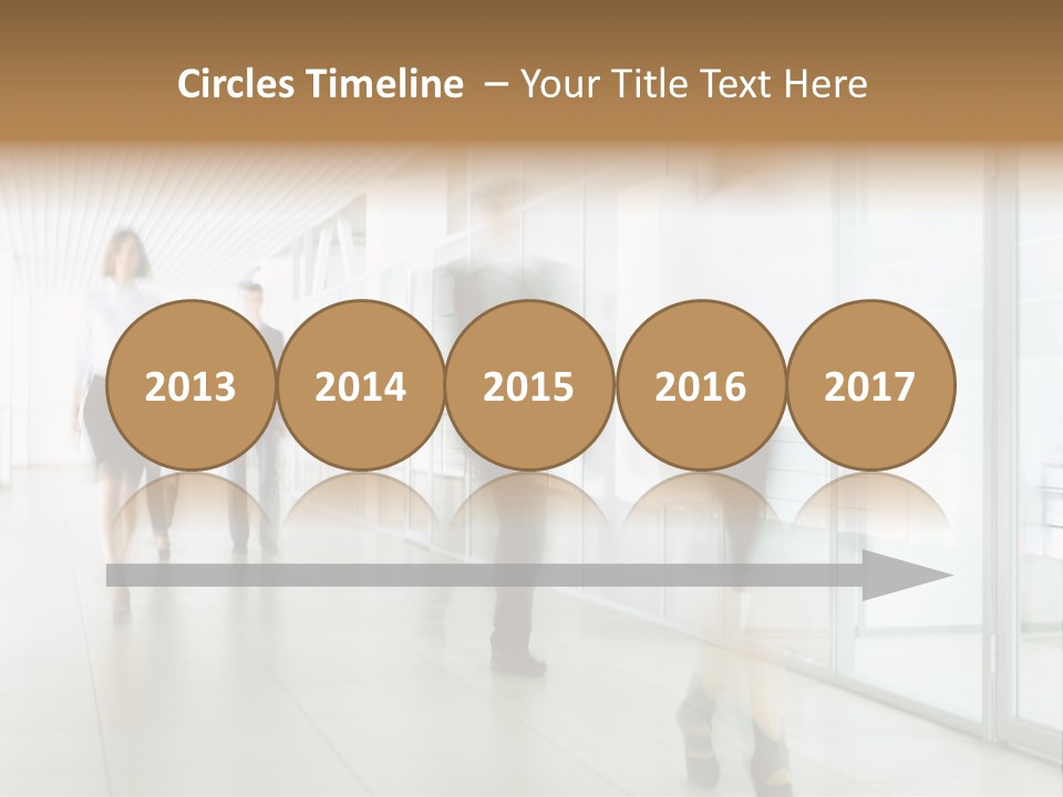 Blurred White  PowerPoint Template