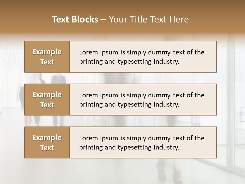 Blurred White  PowerPoint Template