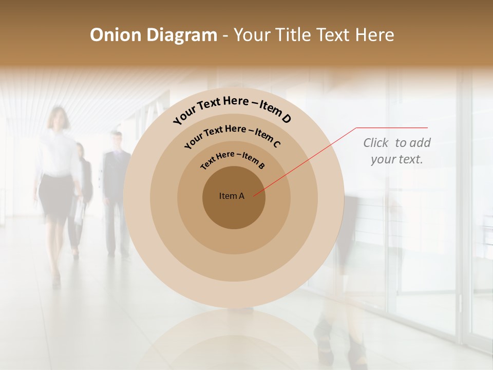 Blurred White  PowerPoint Template