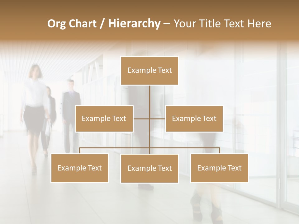 Blurred White  PowerPoint Template