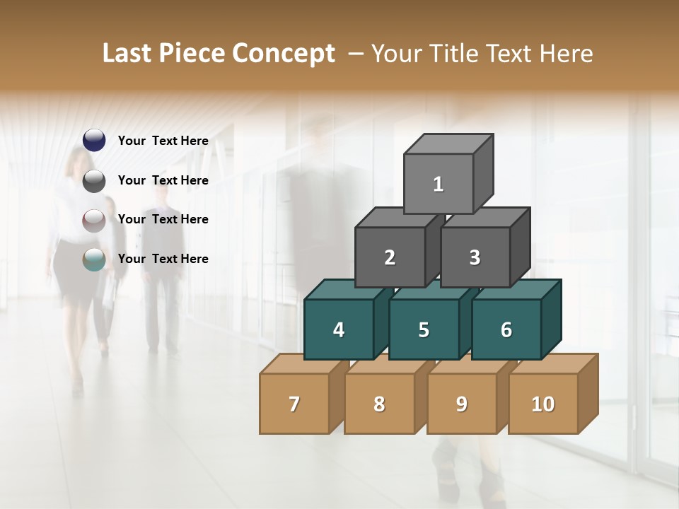 Blurred White  PowerPoint Template