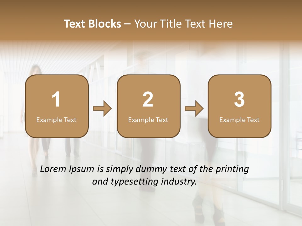 Blurred White  PowerPoint Template