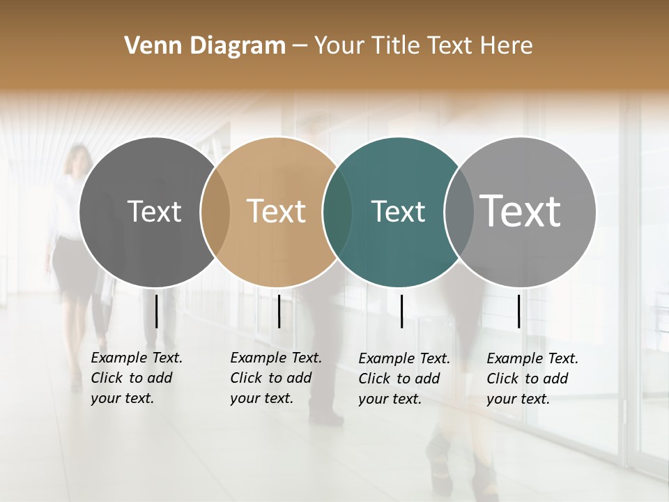 Blurred White  PowerPoint Template