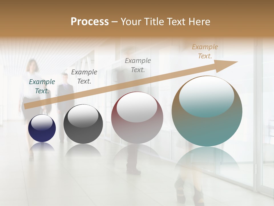 Blurred White  PowerPoint Template