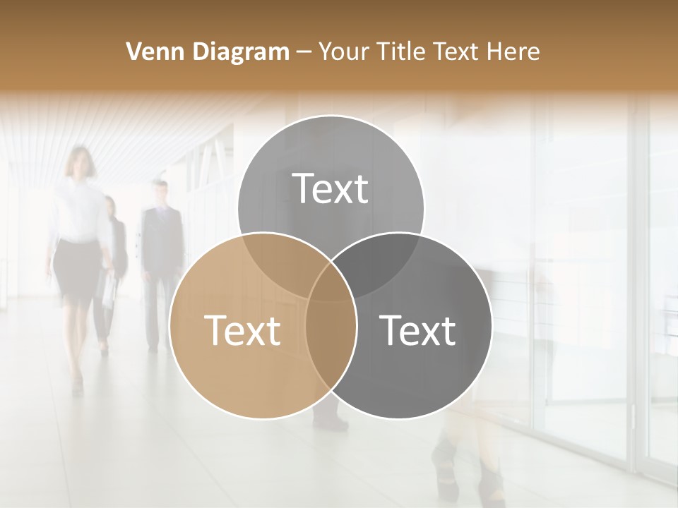 Blurred White  PowerPoint Template