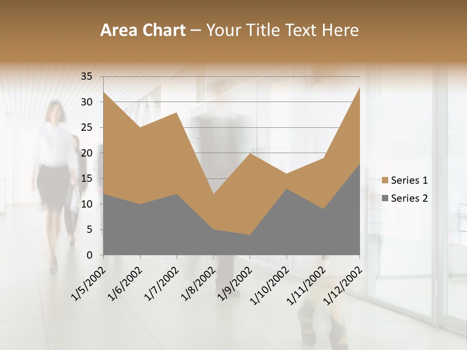 Blurred White  PowerPoint Template