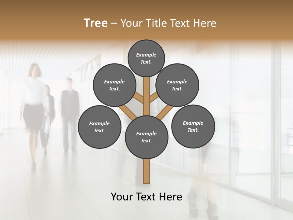 Blurred White  PowerPoint Template