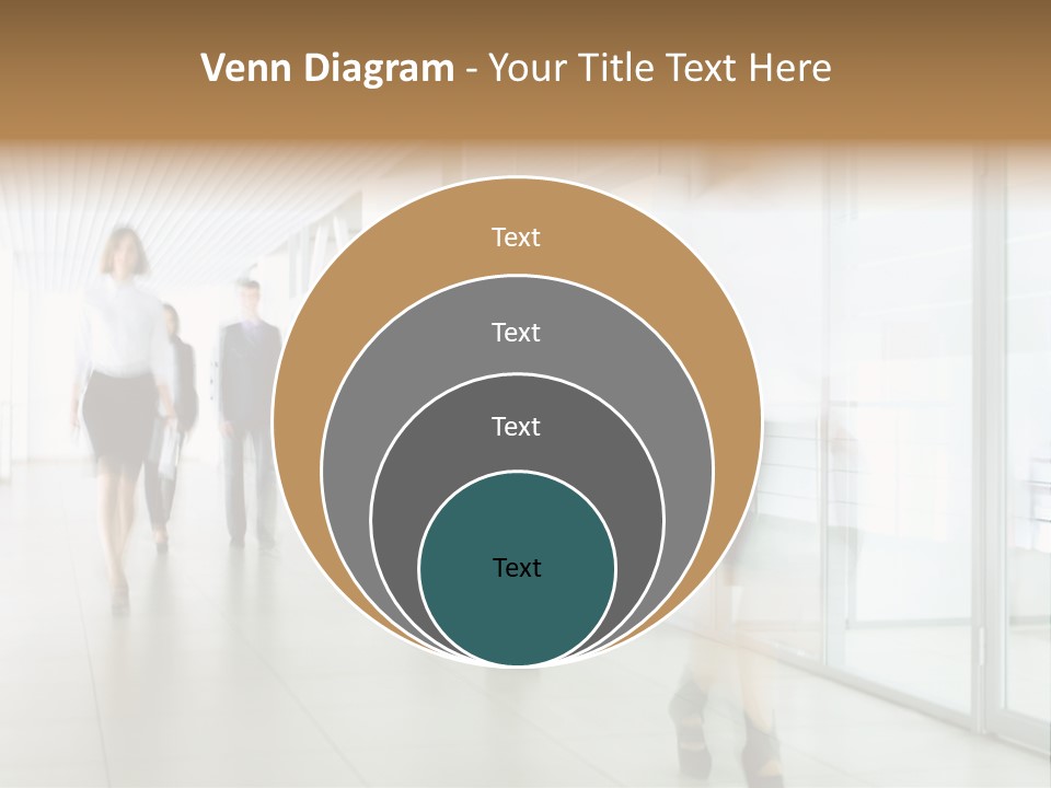 Blurred White  PowerPoint Template