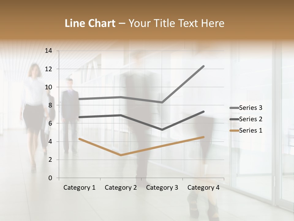 Blurred White  PowerPoint Template