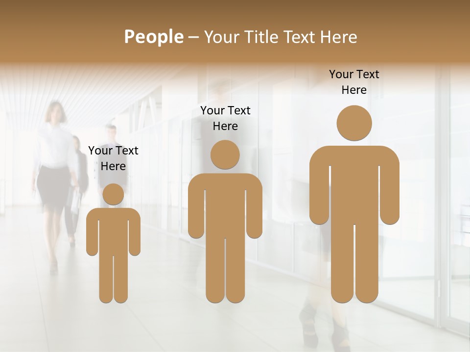 Blurred White  PowerPoint Template