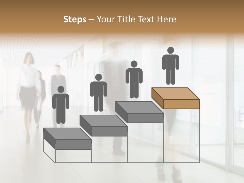 Blurred White  PowerPoint Template