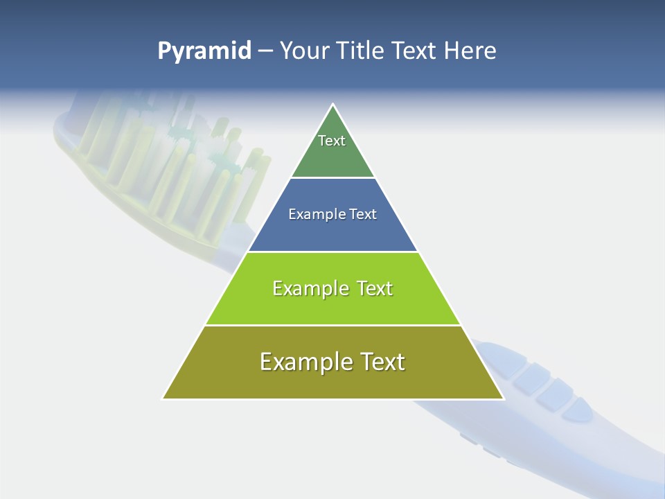 White Toothpaste Isolated PowerPoint Template