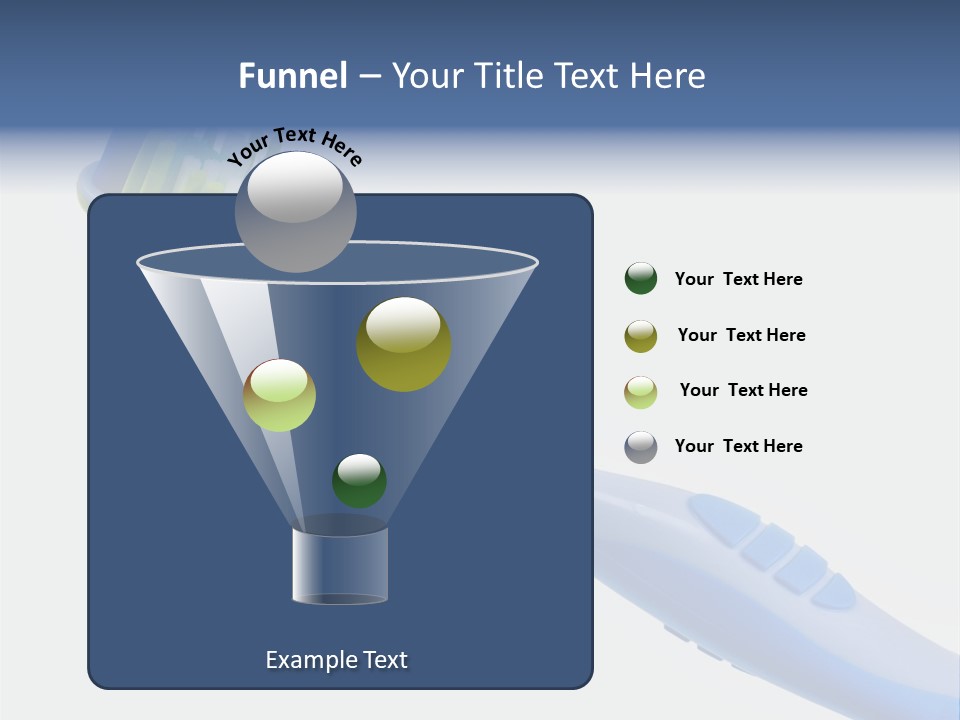 White Toothpaste Isolated PowerPoint Template